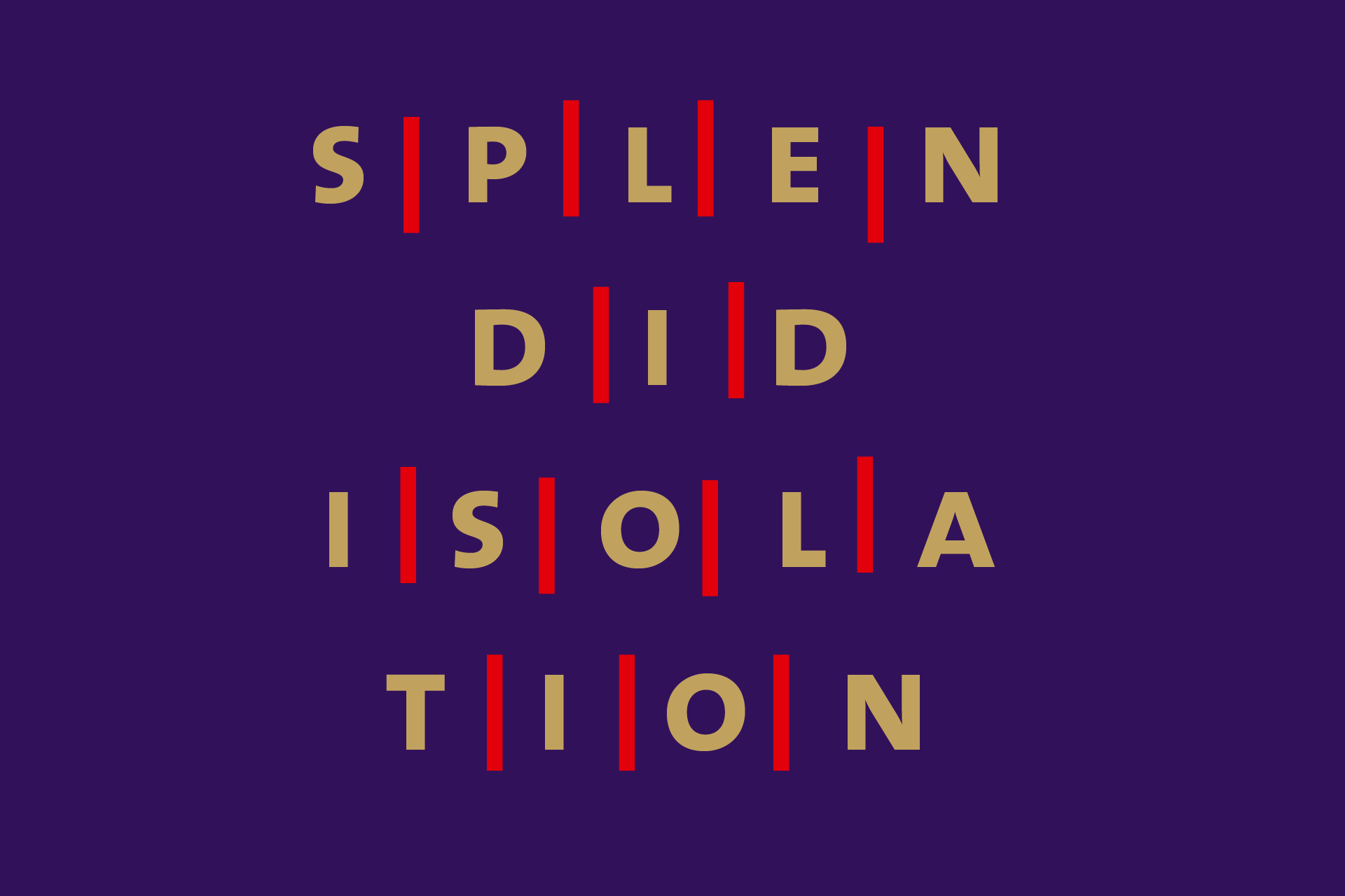 Homepage-banner Splendid Isolation - Concert VU Kamerkoor